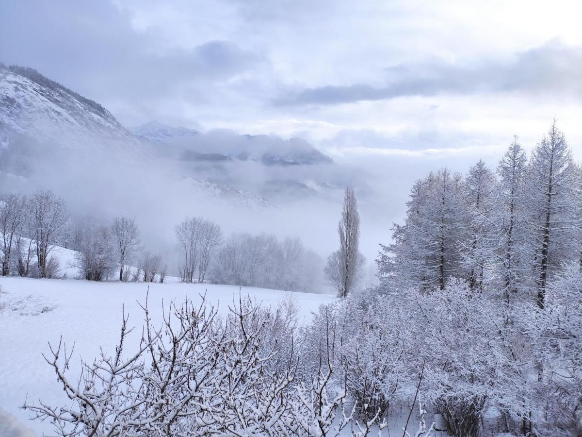 Bel Appartement Au Rez De Chaussee D'Un Chalet Jarrier 外观 照片